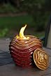 Red Ceramic Fireside Firepot Red Ceramic Fireside Firepot