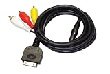 AIV / APPLE iPod Adapter / 3x Cinch - Stecker - Audio / Video (Videobetragung nur bei Generation I)