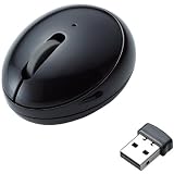 ELECOM EGG MOUSE MINI Wireless 3ボタン 光学式 ブラック M-EG3DRBK