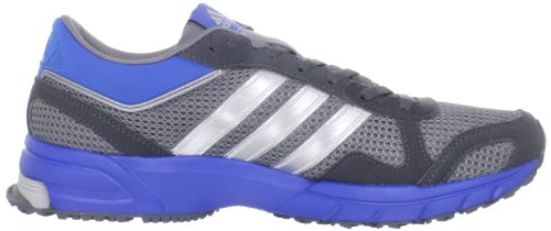 adidas Men's Marathon 10 M Running Shoe,Tech Grey/Metallic Silver/Periwinkle Blue,10.5 M US Review