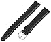 Voguestrap TX48314BK Allstrap 14mm Black Regular-Length Padded Genuine Calf Watchband