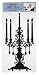 Express Yourself Wall Decor - Removable Stickers - Candelabra