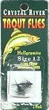 Crystal River - C/R Flys-Hellgramite Size -12