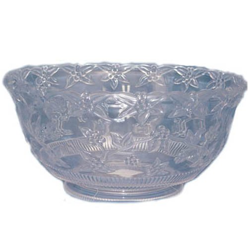 Childrens Toyshop  Kitchen & Housewares : Floral Design Plastic Punch Bowl - 12 quart