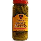 VIENNA &reg; SPORT PEPPERS, 12 OZ, FOR CHICAGO DOGS