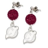 NHL New Jersey Devils LogoArt Ovation Earrings