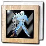 Review 3dRose LLC  / Aquarious - 6 Inch Tile Napkin Holder