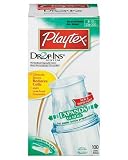 Playtex Baby Drop-Ins Pre-Sterilized Disposable Liners 8 oz 100 Count