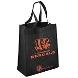 Cincinnati Bengals Black Reusable Tote Bag