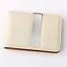 Brown/ Beige Fine Leather Wallet-Money Clip Mans Wallet Credit Card Holder with Magnetic Y&G Money Clip MW1001
