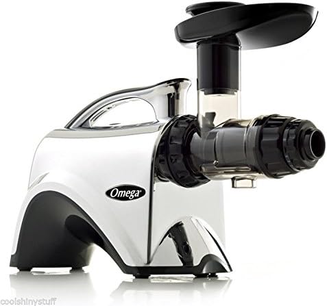 Omega NC900HDC Juicer Chrome Fruit Vegetable Greens Wheatgrass Juice Extractor ;P#O455K5/U 7RK-B289989