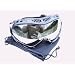 RAVS SKIBRILLE SNOWBOARDBRILLE - goggle - SILVER FLASH LENS!!