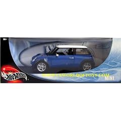 HOT WHEELS - MINI - Die-Cast - Metall Collector Version 1:18 - blau / weiss