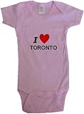 I LOVE TORONTO - TORONTO BABY - City Series - White, Blue or Pink Onesie / Baby T-shirt