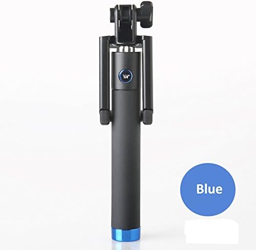 Zeegox® Selfie Stick Extendable Monopod with Built-in Bluetooth Remote Shutter Release [New Generation] for iPhone 6/6 Plus/5/5S/5C/4/4S, Samsung S6/S6 Edge/S5/S4/S3/Note 4/Note 3, Sony Xperia Z4/Z3/Z2, Google Nexus 5/6/7, HTC One M8/M9 and More Phone (Blue)