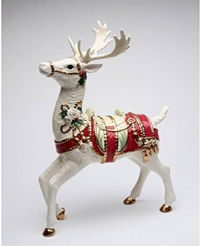 Appletree Maureen Drdak Christmas Fantasia Standing Reindeer Figure