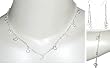 Girls Necklace Bracelet and Earring in Sterling Silver