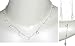 Girls Necklace Bracelet and Earring in Sterling Silver