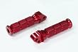 Foot Pegs - Rear Passenger - Suzuki GSXR 600 97-05, GSXR 750 96-05, GSXR 1000 01-04, TL1000S TLS 97-03, TL1000R TLR 98-03, SV1000 SV1000S SV 03-08, SV650 SV650S SV 650 99-08, GSXR 1300 Hayabusa Busa 99-07 - Red