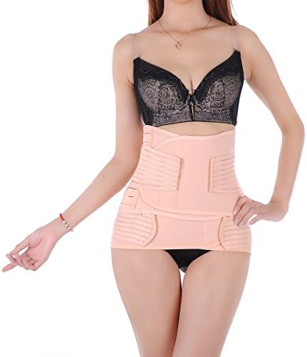 BEAUTIFUL WOMEN Postpartum Girdle Belly Band Support for Stomach Waist Pelvis Shapewear (M)