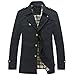 WenVen Men's Fall Casual Cotton Jackets Slim Fit