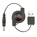 Insten - Retractable USB Charging Cable for Sony PSP by Eforcity