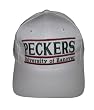 NCAA University of Hanover Peckers Snapback Hat Cap - White