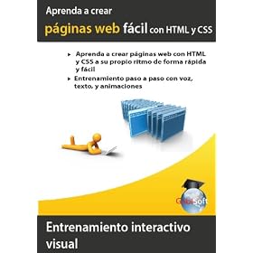 Aprenda a crear p�ginas web f�cilmente con HTML y CSS