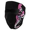 Zan Headgear Full Face Neoprene Mask , Style: Mardi Gras, Size: OSFA WNFM020