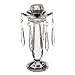 Villeroy & Boch Retro Accessories 10-3/4-Inch Candlestick