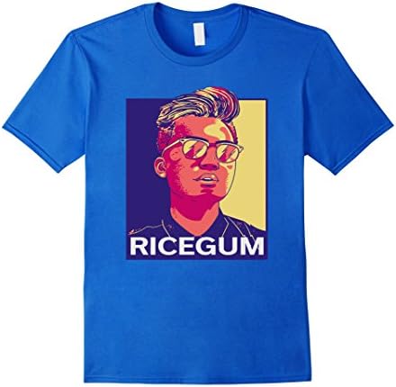 Men's Ricegum Tshirt Medium Royal Blue