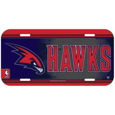 Atlanta Hawks Official Logo License Plate