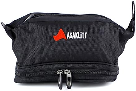 Askalitt Personal Travel, Mens Toiletry and Shaving Accessories Bag