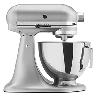KitchenAid KSM85 4.5-Quart Tilt-Head Stand Mixer - Silver Metallic
