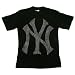 New York Yankees Platinum Diamond Dust T-Shirt by Majestic Athletic