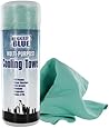 Rugged Blue 80x34 PVA Multi-Purpose Cooling Towel, 31" Length x 13" Width, Green