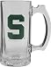 Michigan State Spartans Logo Glass Tankard