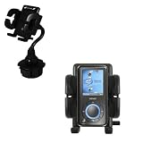 Sandisk Sansa e200R Car Cup Holder - Gomadic Brand