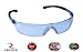 Radians Rad Sequel Light Blue Safety Glasses