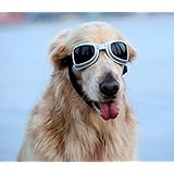 Pet Leso&reg; Dog Square Goggles Large Pet Stylish Sunglasses UV Protection Sun Glasses, Golden Retriever Goggles