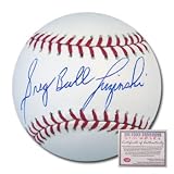 Greg Luzinski Philadelphia Phillies MLB Hand Signed Rawlings Baseball with Bull Inscription