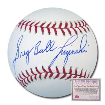Greg Luzinski Philadelphia Phillies MLB Autographed Rawlings Baseball with 