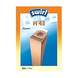 Produkt-Bild: Swirl H 43 original - Sparangebot: 6 Premium Papier Staubsaugerbeutel