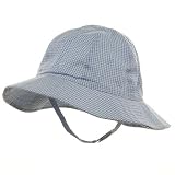 Toddler Check Design Bucket Hat - Blue W20S23D