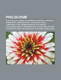 Philologie: Orientalistik, Aljamiado, Harga, Iranistik, Muwassah, Romanistik, Keltologie, Liselotte Dieckmann, Polonistik, Niederl