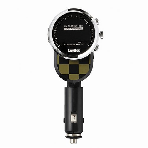 Logitec 車載用FMトランスミッター ダミエ LAT-FM120UDM