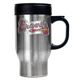MLB Stainless Steel Travel Mug - Primary Logo