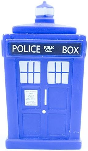 Doctor Who Titans 3 inch Vinyl Figure, Series 2 10th Doctor Set, TARDIS