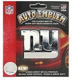 New York Giants Chrome Car/Auto Team Logo Emblem