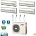CM3172+KMS1272+KMS0972+(2)KMS0772 Wall Mounted Quad Zone Air Conditio
